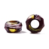 Two Tone Glass European Beads LS-GDA009-4-2