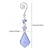 Glass Leaf Hanging Ornaments PW-WG86853-05-1