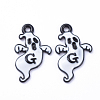 Alloy Enamel Pendants X-ENAM-D040-B06-1