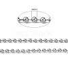 3.28 Feet 304 Stainless Steel Ball Chains X-CHS-A002B-6.0mm-2