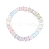 Natural Selenite Beaded Stretch Bracelets for Women BJEW-F481-02-2