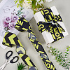 2 Rolls Burlap Ribbons SRIB-WH20009-010-4