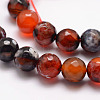 Natural Fire Crackle Agate Bead Strands G-K166-07F-8mm-12-3