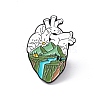 Anatomical Heart Enamel Pin JEWB-A005-09-02-1