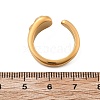 304 Stainless Steel Cuff Rings RJEW-Q011-04G-B-3