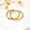 304 Stainless Steel Hoop Earrings for Women EJEW-M068-15F-G-2