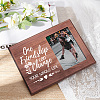 MDF Wood Photo Frames DIY-WH0231-046-6