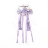 Bowknot Long Ribbon Alligator Hair Clip PHAR-D013-03E-1