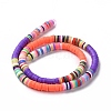 Handmade Polymer Clay Bead Strands CLAY-C003-04I-3