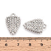 Alloy Rhinestone Pendants FIND-N008-05P-3