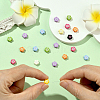 20Pcs Baking Paint Alloy Beads FIND-YW0010-75-3