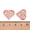 Alloy Enamel Pendants ENAM-T024-09C-G-3