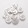 Non-Tarnish 201 Stainless Steel Charms STAS-Q201-T186-1