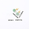 Handmade Fashion Gemstone Stainless Steel Bead Earrings Accessories for Autumn/Winter VH6205-4-1