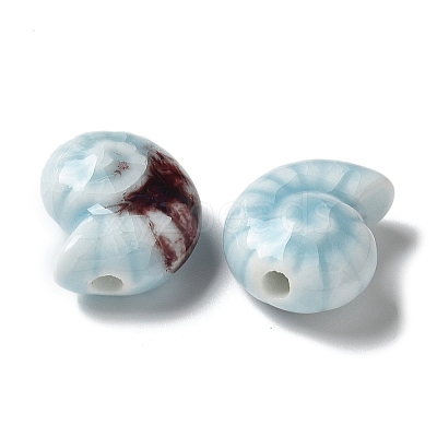 Handmade Porcelain Beads PORC-L080-F17-1