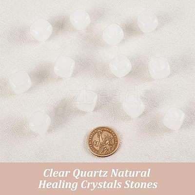 Natural Quartz Crystal Beads G-WH0029-02-1