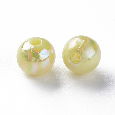Opaque Acrylic Beads LS-X-MACR-S370-D8mm-A10-1