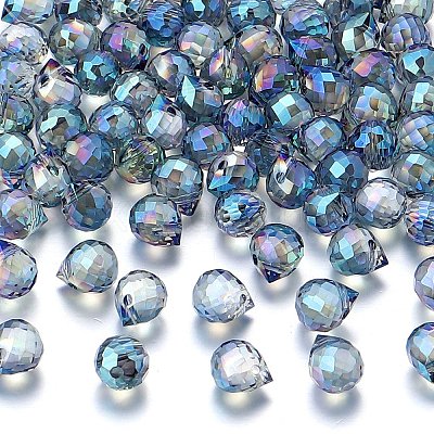 Transparent Glass Charms X1-GLAA-P070-A02-1