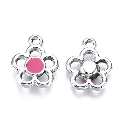 UV Plating Acrylic Pendants OACR-N010-023P-1