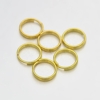 Brass Split Rings KK-E647-11G-1