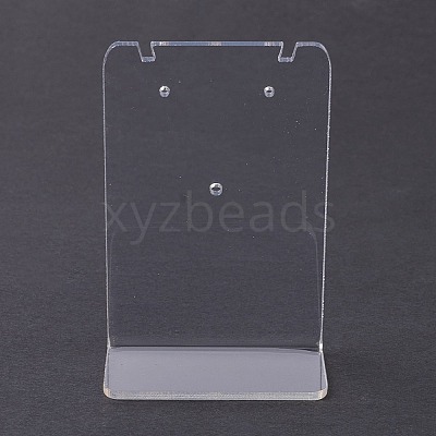 Acrylic Earring Stands Displays X-EDIS-F005-02-1