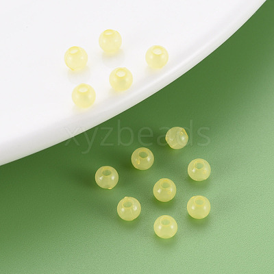 Imitation Jelly Acrylic Bead Caps MACR-S371-11-E01-1