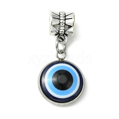Alloy Resin European Dangle Charms PALLOY-JF02275-1