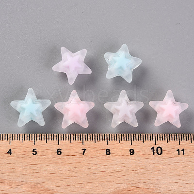 Transparent Acrylic Beads X-TACR-S152-11C-1