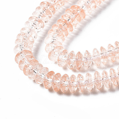 Crackle Glass Beads GLAA-S192-B-004F-1