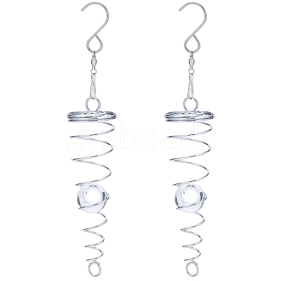 2Pcs Steel Spring Coil Fittings FIND-SP0005-84-1