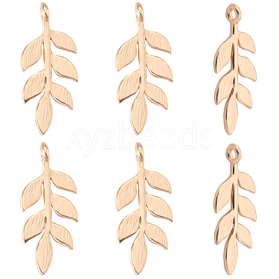 16Pcs Brass Pendants KK-BBC0008-25-1