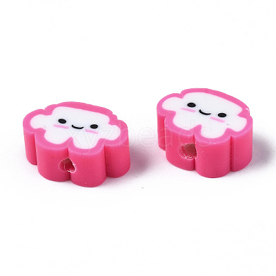 Handmade Polymer Clay Beads LS-X-CLAY-N008-033E-1