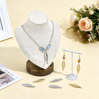 8Pcs 2 Colors Rack Plating Brass Micro Pave Clear Cubic Zirconia Pendants KK-BC0015-84-1