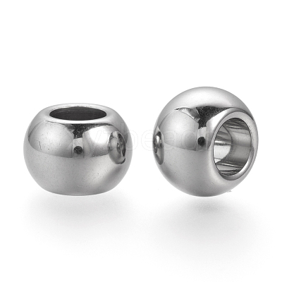 Tarnish Resistant 201 Stainless Steel Beads STAS-S072-16-1