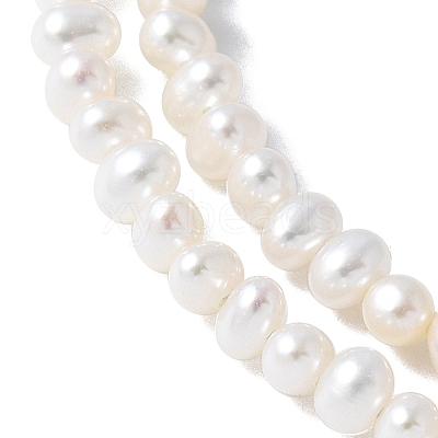 Natural Cultured Freshwater Pearl Beads Strands PEAR-I007-07F-01B-1