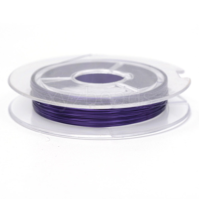 Round Copper Jewelry Wire CWIR-R005-0.3mm-07-1