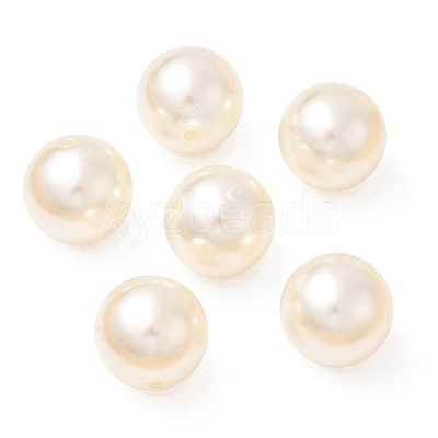 ABS Plastic Imitation Pearl Round Beads SACR-S074-20mm-A41-1