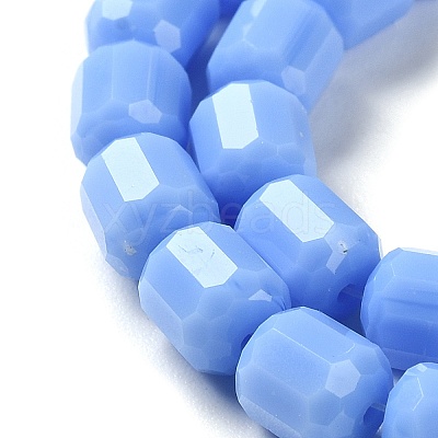 Opaque Glass Beads Strands GLAA-G112-03B-1