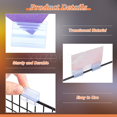 Plastic Memo Clips AJEW-WH0542-015-1