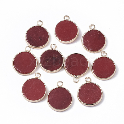 Natural White Jade Pendants G-S359-007D-1