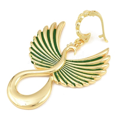 Brass Enamel Pendantss KK-CBAAB9C-05G-01-1
