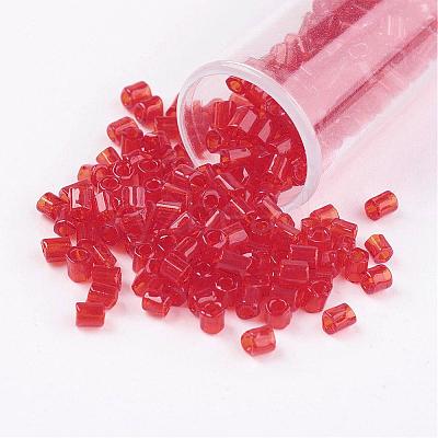 11/0 Two Cut Round Hole Glass Seed Beads SEED-G006-2mm-05-1