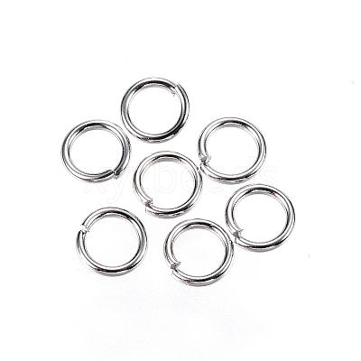 Tarnish Resistant 304 Stainless Steel Open Jump Rings STAS-D448-097P-5mm-1