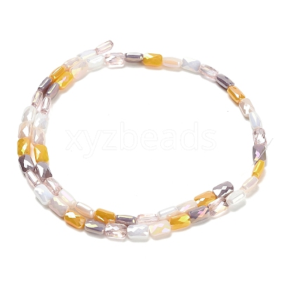 Electroplate Glass Beads Strands EGLA-P068-01A-09-1