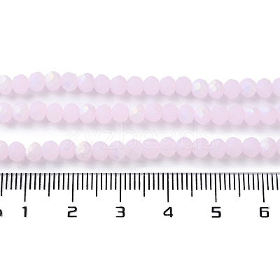 Imitation Jade Glass Beads Strands EGLA-A034-J4mm-MB02-1