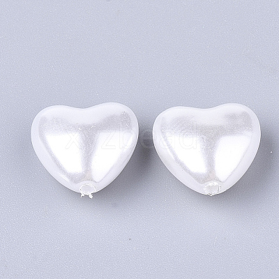 Eco-Friendly ABS Plastic Imitation Pearl Beads X-OACR-T012-15A-1