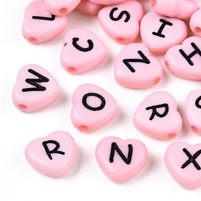 Horizontal Hole Opaque Acrylic Beads LS-X-SACR-Q126-04D-1