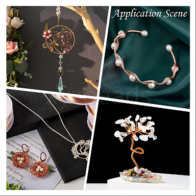 Round Copper Jewelry Wire CW0.4mm018-1