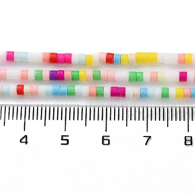 Handmade Lampwork Beads Strands LAMP-L078-008F-1