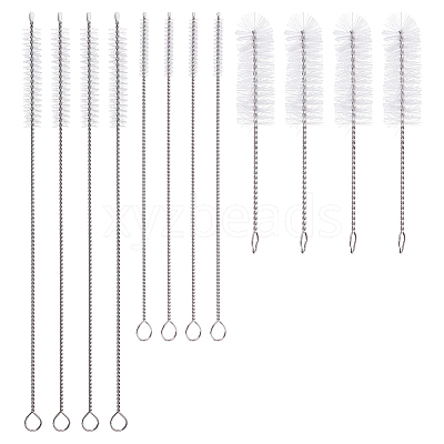 30Pcs 3 Styles Nylon Cleaning Brush AJEW-ME0002-03-1
